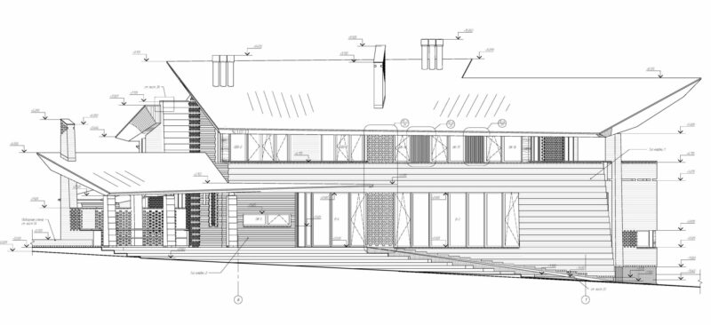 Архитектурно-строительный проект дома